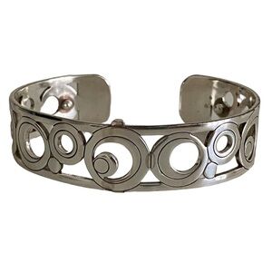 BRIGHTON Christo Maui Slim Cuff Silver Bracelet
